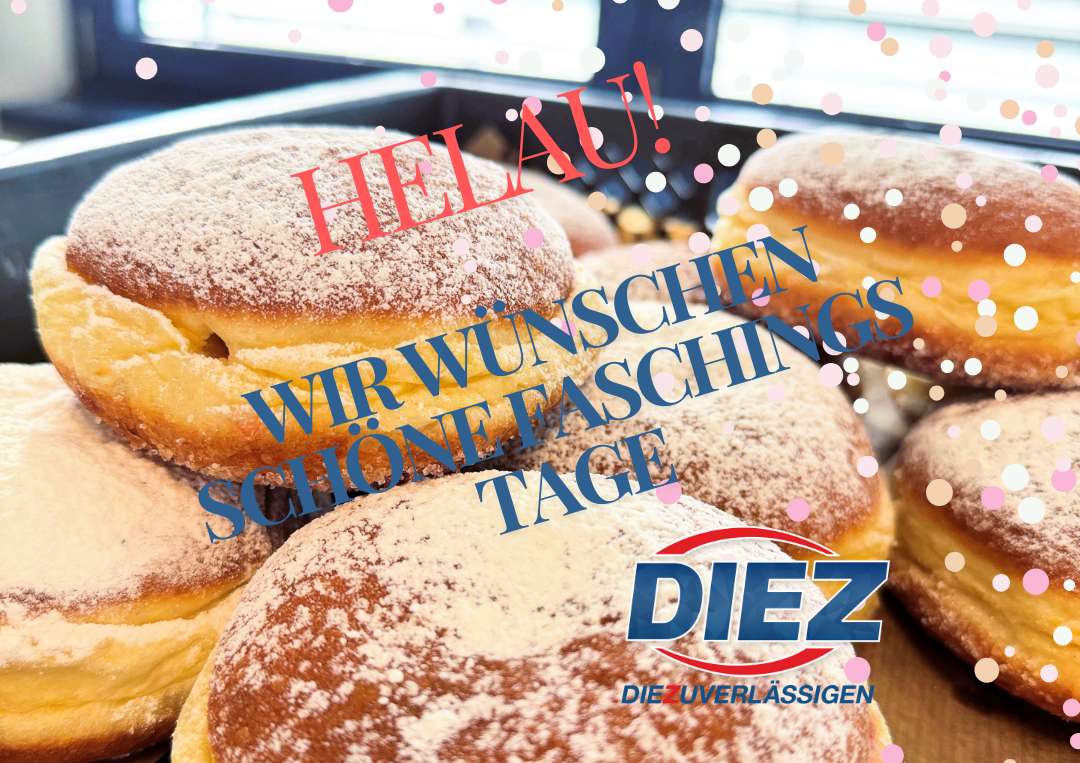 Spedition Diez wünscht eine schöne Faschingszeit