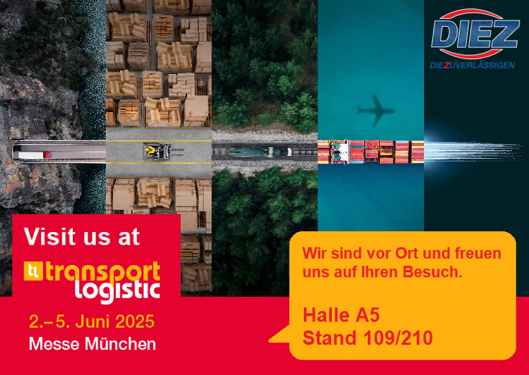 Messeauftritt transport logistic München 