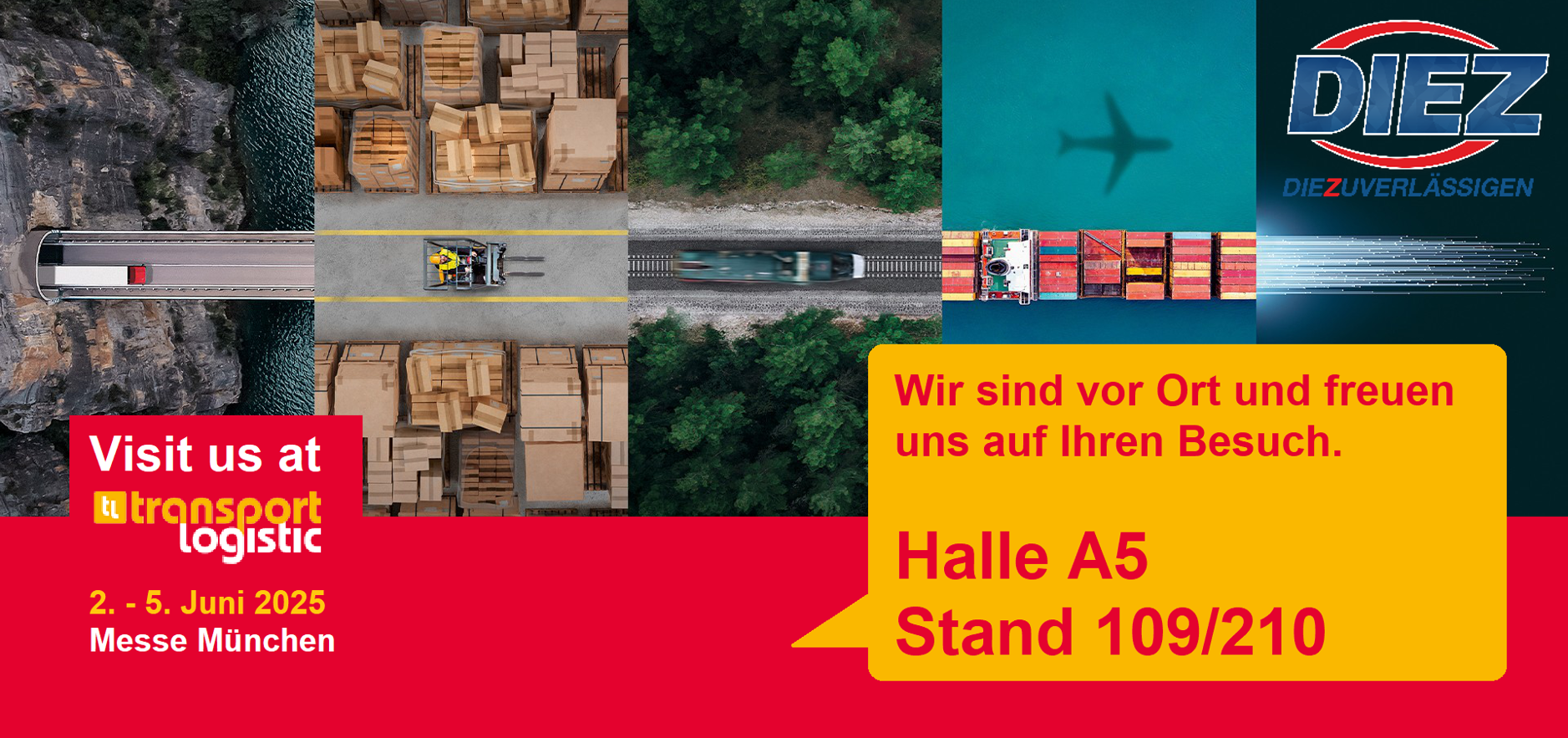 Messeauftritt transport logistic München